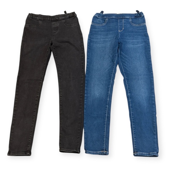 Levi’s Girls Pull-On Jegging Jeans Set - Size 14 (Black & Blue) - Picture 1 of 17